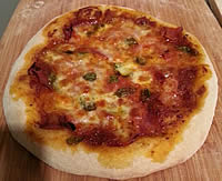 Sourdough pizza