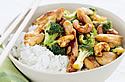 Spicy chicken stir fry Photo of Spicy chicken stir fry